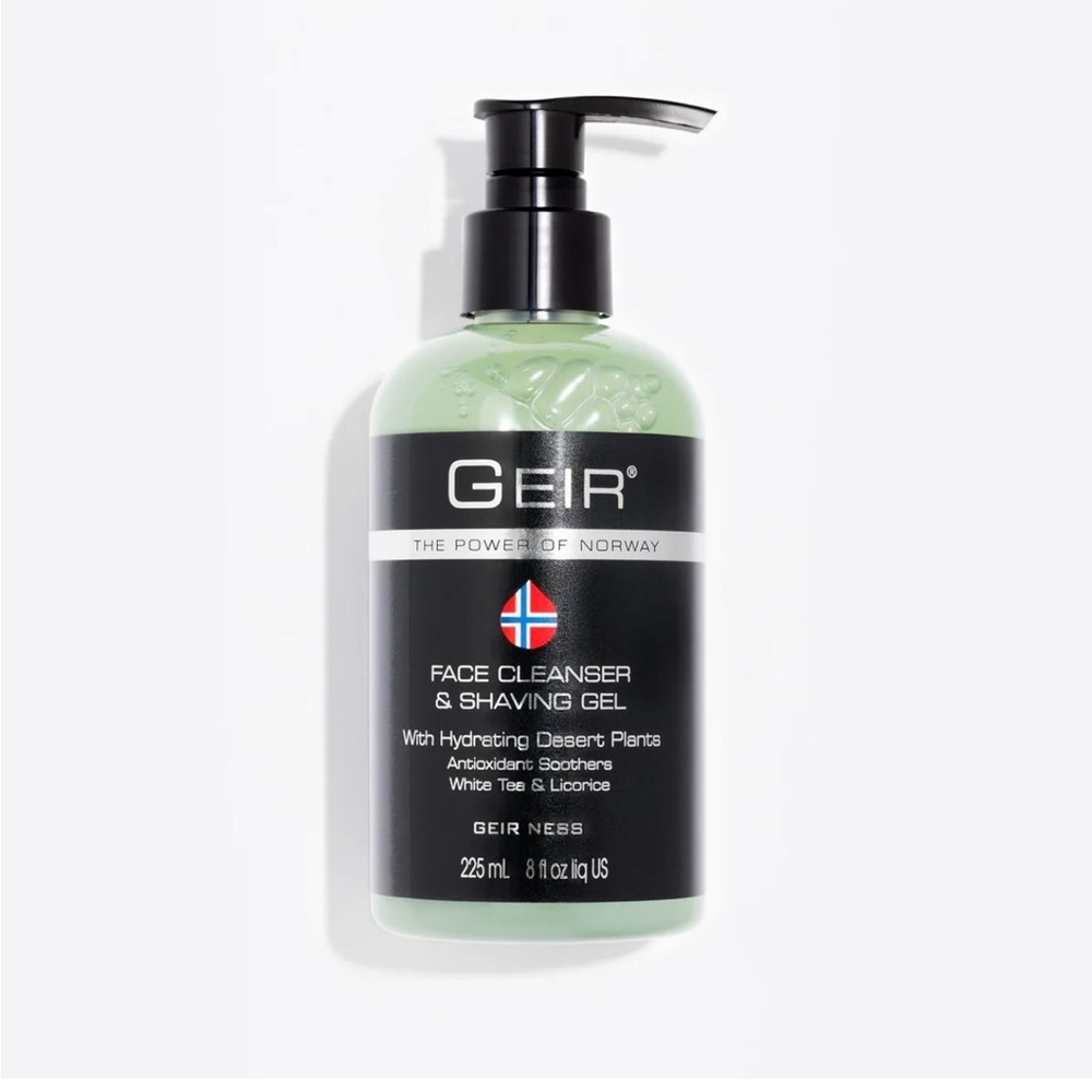 GEIR FACE CLEANSER&SHAVING GEL NEW NEVER USED